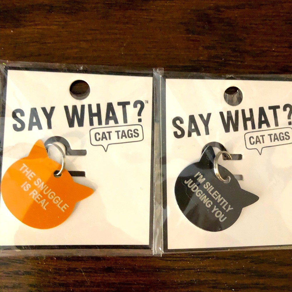 Cat Tags (New in Package)